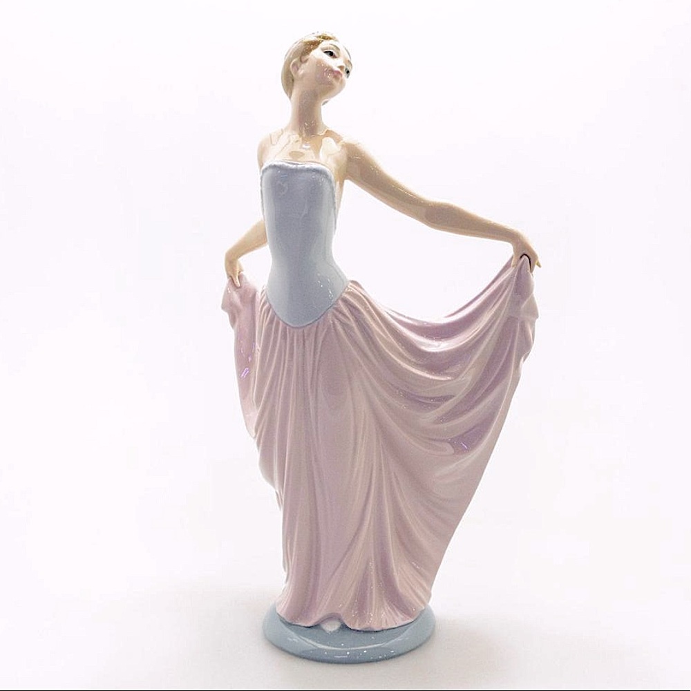 LLADRO Porcelain The Dancer Ballerina Woman Figurine Sculpture - Picture 2 of 3
